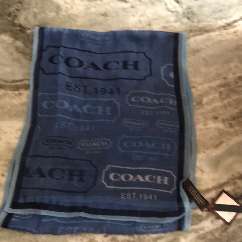 Coach scarf